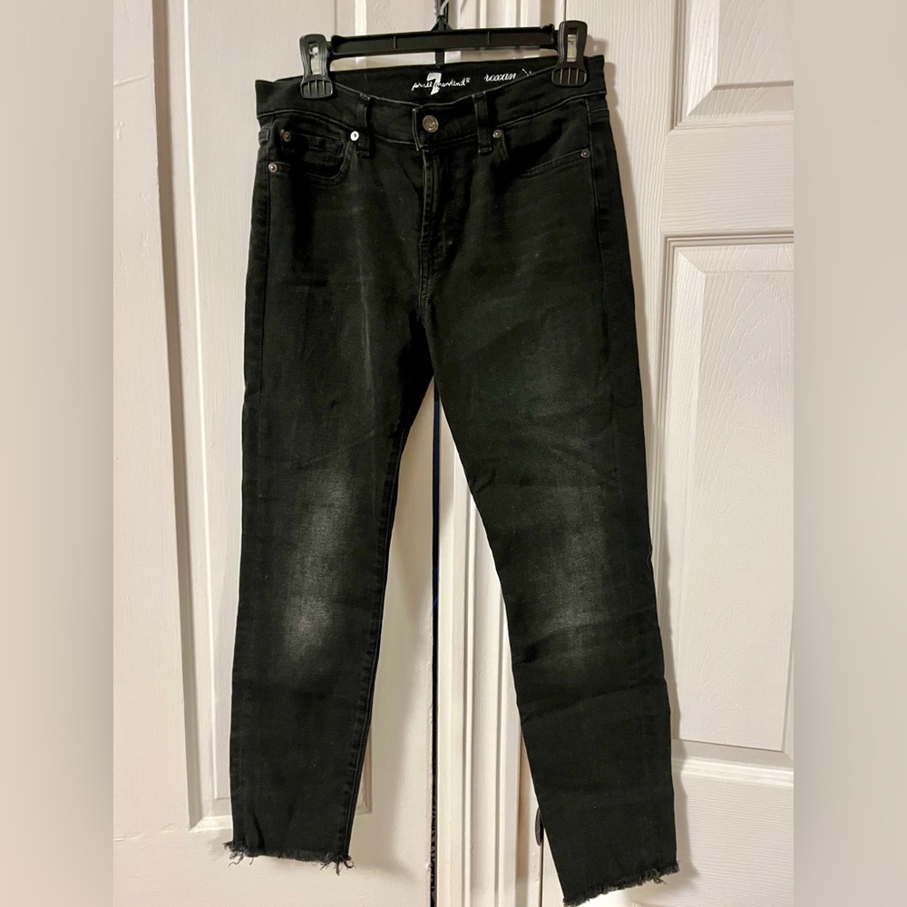 Roxanne ankle jeans in black